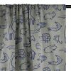 Tissu sweat gratté animaux savane - gris chiné x 10 cm