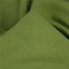 Tissu viscose lin - vert thé x 10 cm
