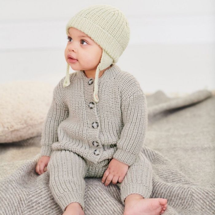 Kit tricot bonnet bébé modèle 07 Rico Baby 042 - Rico design