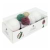 Kit crochet Boules de Noël dorées - Rico design