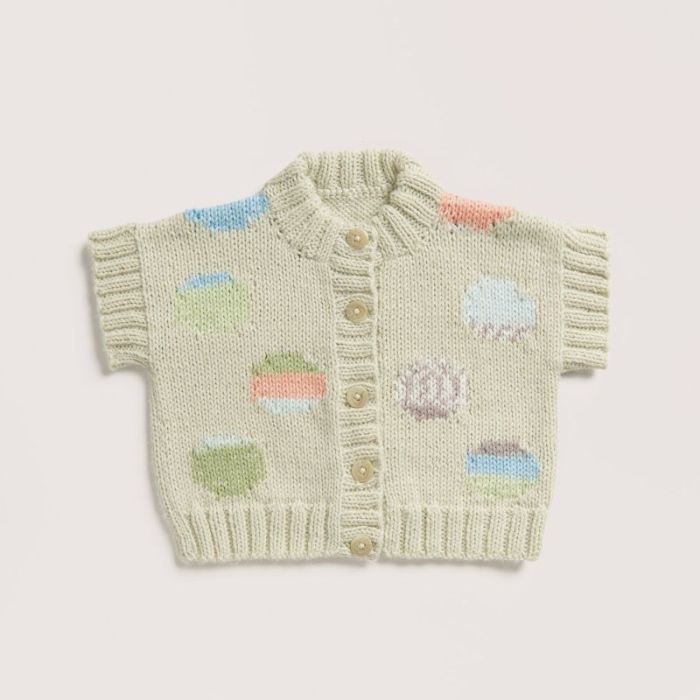 Kit tricot gilet bébé modèle 22 Rico Baby 042 - Rico design