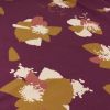 Tissu sweat coton Anémona mûroise - Eglantine et Zoé x 10 cm