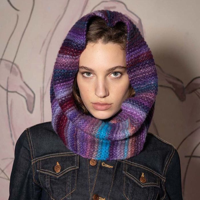 Kit tricot Loop YAIRA Punto 73 - Lang Yarns