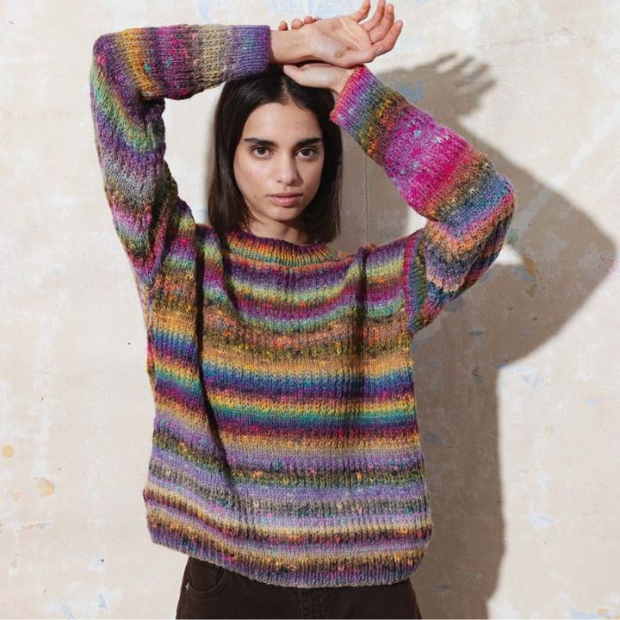 Kit tricot pull WENKE Punto 74 - Lang Yarns