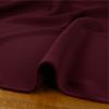 Tissu crêpe polyester uni - bordeaux x 10 cm