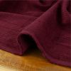 Tissu velours côtelé - rouge foncé x 10 cm