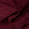 Tissu velours côtelé - rouge foncé x 10 cm