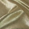 Tissu polyester souple lamé - doré x 10 cm