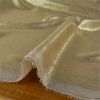 Tissu polyester souple lamé - doré x 10 cm