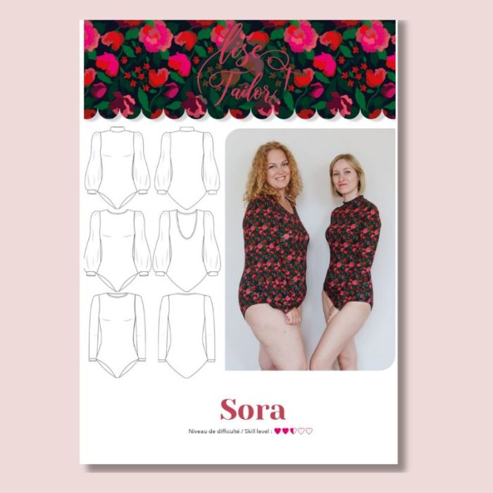 Sora - patron body femme - Lise Tailor