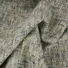 Tissu jacquard tweed velours ameublement - gris x 10 cm