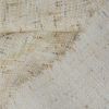 Tissu jacquard tweed velours ameublement - écru x 10 cm