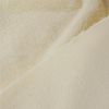 Tissu fausse fourrure Teddy coton mouton - écru x 10 cm