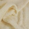 Tissu fausse fourrure Teddy coton mouton - écru x 10 cm