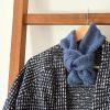 Kit tricot Écharpe georgette bleu - L'Atelier