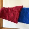 Kit tricot col Torsade bordeaux - L'Atelier