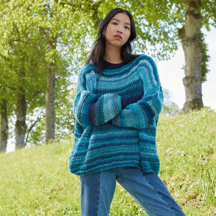 Kit Tricot pull 06 Punto 45 - Lang Yarns