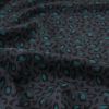 Tissu viscose Bagheera Anthracite - Eglantine et Zoé x 10 cm