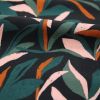 Tissu viscose Mowgli Vert - Eglantine et Zoé x 10 cm