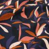 Tissu viscose Mowgli Bleu Encre - Eglantine et Zoé x 10 cm