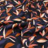 Tissu viscose Mowgli Bleu Encre - Eglantine et Zoé x 10 cm