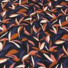 Tissu viscose Mowgli Bleu Encre - Eglantine et Zoé x 10 cm