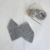 Kit tricot bandeau Onde Gris clair - L'Atelier