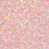 Tissu Liberty of London Betsy Metallic - rose x 10 cm