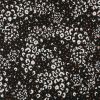 Tissu viscose Pantera noir - Atelier de la création x 10 cm