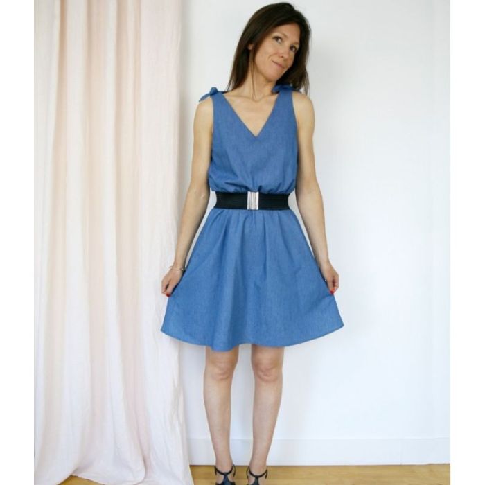 Talisman - patron Débardeur / robe femme - Atelier Scammit