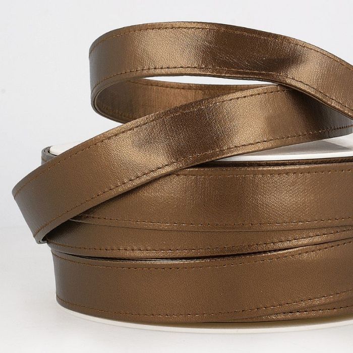 Sangle simili cuir 25 mm x 10 cm