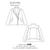 Electra - Patron veste perfecto femme - Atelier Scammit