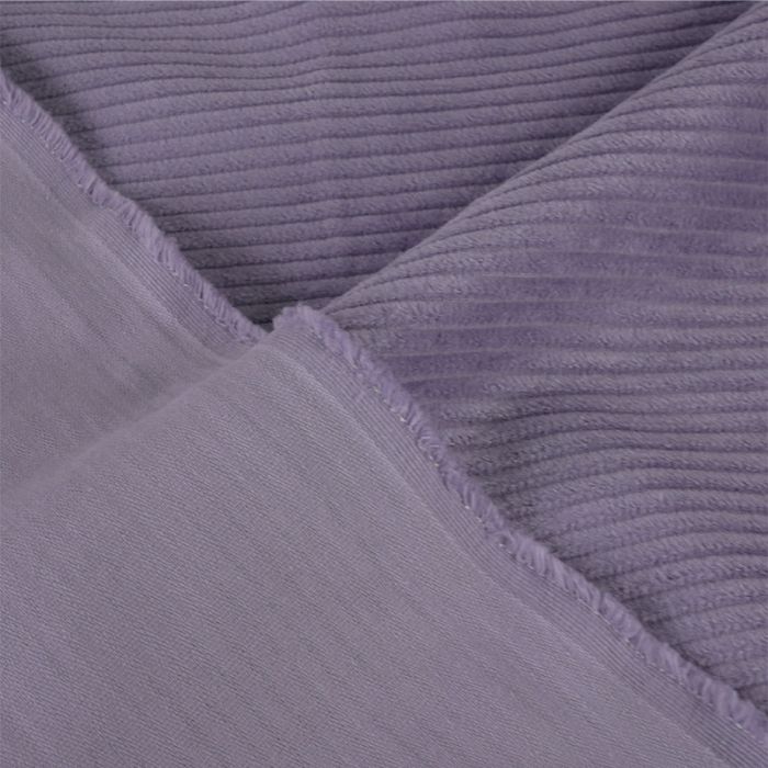 Tissu Velours à Côtes Bleu Ciel - 50cm X 150cm - Coton - Neuf