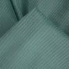 Tissu velours côtelé - bleu céladon x 10 cm