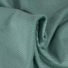 Tissu velours côtelé - bleu céladon x 10 cm