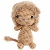 Kit crochet amigurumi lion - furry