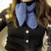 Kit tricot Écharpe Georgette bleu - L'Atelier