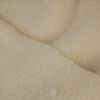 Tissu 100% laine bouillie uni oeko-tex - écru x 10 cm