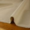 Tissu coton demi-natté canvas uni - beige x 10 cm