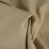 Tissu coton demi-natté canvas uni - beige x 10 cm