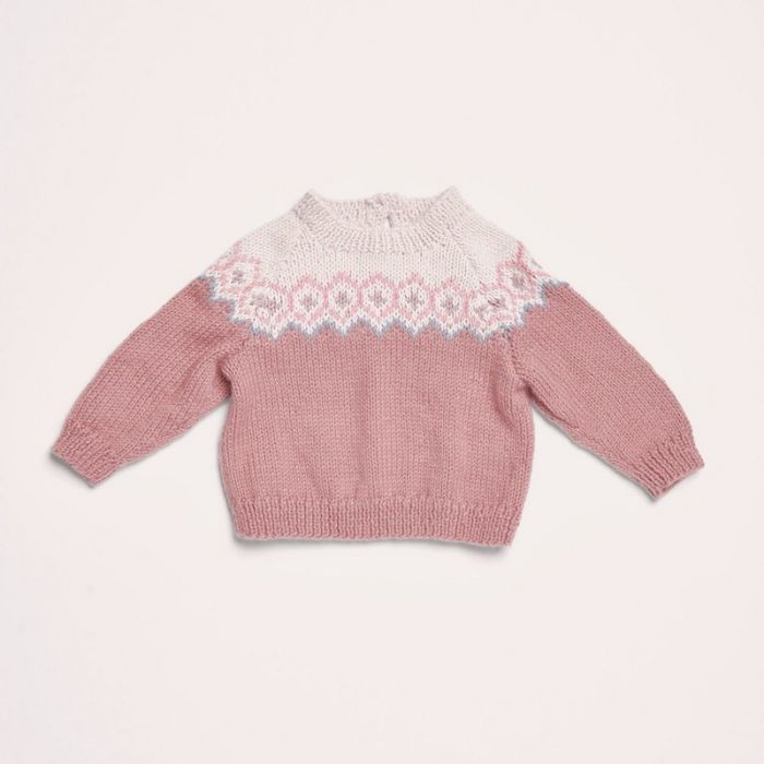 Kit tricot pull bébé modèle 02 Rico Baby 038 - Rico design