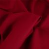 Tissu Crêpe de laine haute couture - rouge x 10 cm