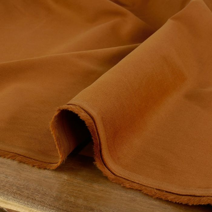 Tissu velours milleraies fin - fauve x 10 cm