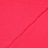 Tissu bouclettes Teddy réversible - rose fluo x 10 cm