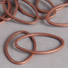 Anneau ovale fermé 26 x 16 mm x1