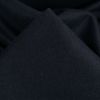 Tissu drap de laine haute couture - bleu marine x 10 cm