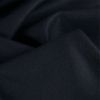 Tissu drap de laine haute couture - bleu marine x 10 cm