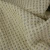 Tissu lainage tweed lurex haute couture - écru x 10 cm