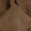 Tissu lainage alpaga haute couture - marron camel x 10 cm