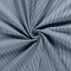 Tissu jean denim rayures - bleu indigo x 10 cm